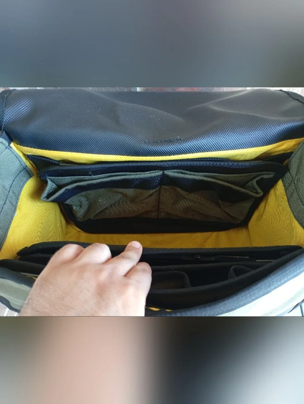 Diamondback  Olive Green and Black Tool  Bag for Men